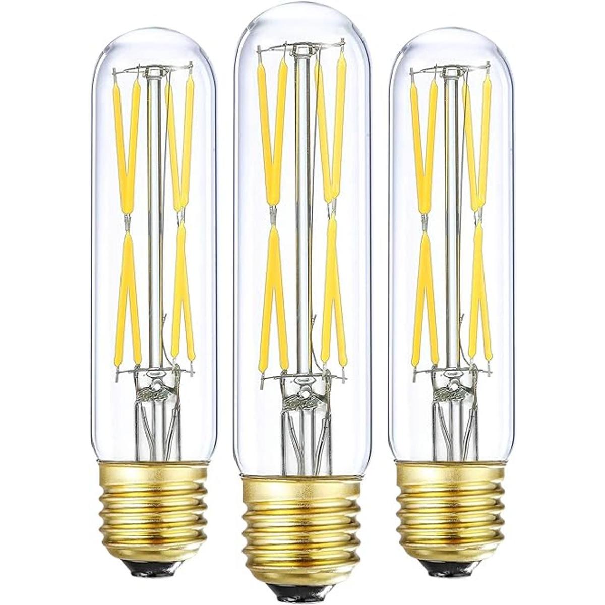Bombilla LED T10 bombillas tubulares LED regulables de 8