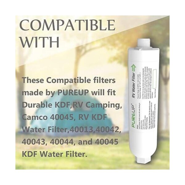 Filtro de agua en línea PUREUP RV compatible con filtro de_3