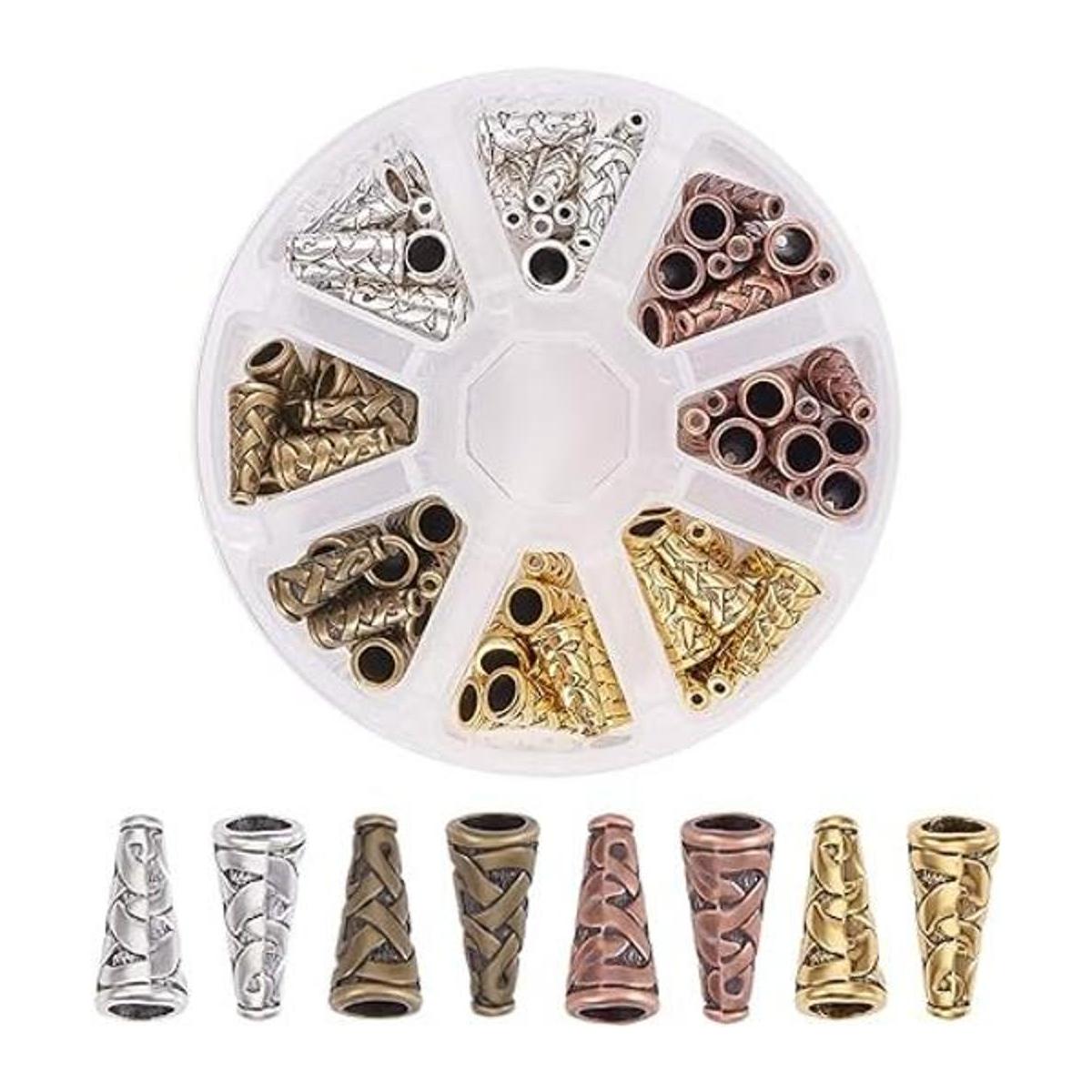 PH PandaHall 80 conos de aretes de 4 colores para hacer