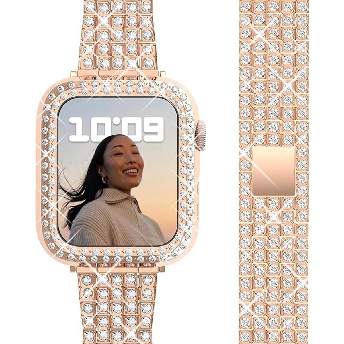 QVLANG Correa para Apple Watch de 1.496 in 1.575 in