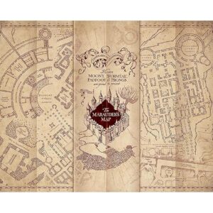Paladone Rompecabezas de mapa de merodeador de Harry_1