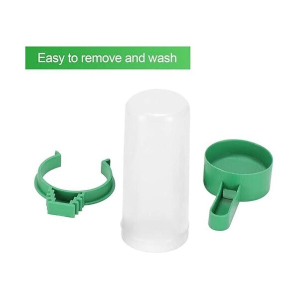 Lamoutor 8 unids alimentador de agua de pájaros