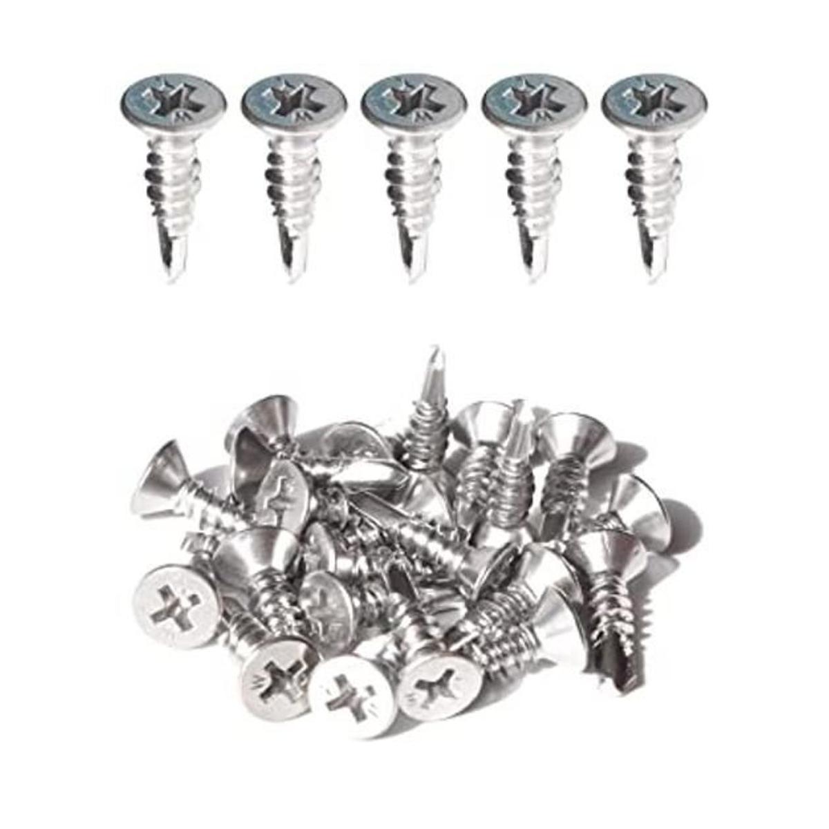 IMScrews 100 tornillos autoperforantes Phillips de cabeza