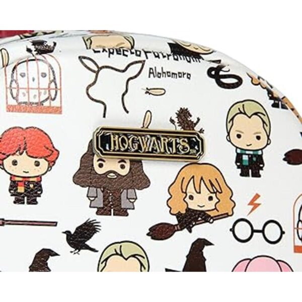 Harry Potter Allover Chibi Character Pattern Faux Leather_3