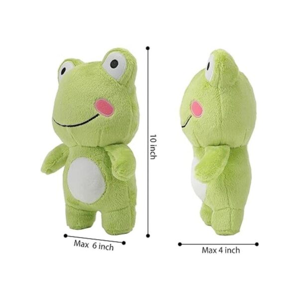 CAZOYEE Rana de peluche animale de peluche esponjoso con_3