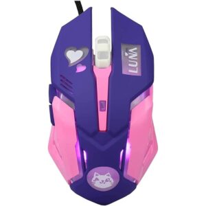 Ratón para videojuegos 7 colores retroiluminado con_1