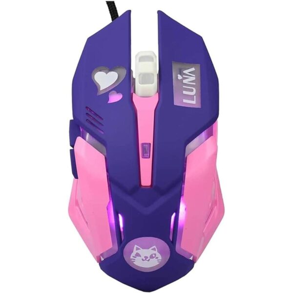 Ratón para videojuegos 7 colores retroiluminado con_1