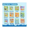 JOYIN 12 libros de baño para bebés tela no tóxica suave_2
