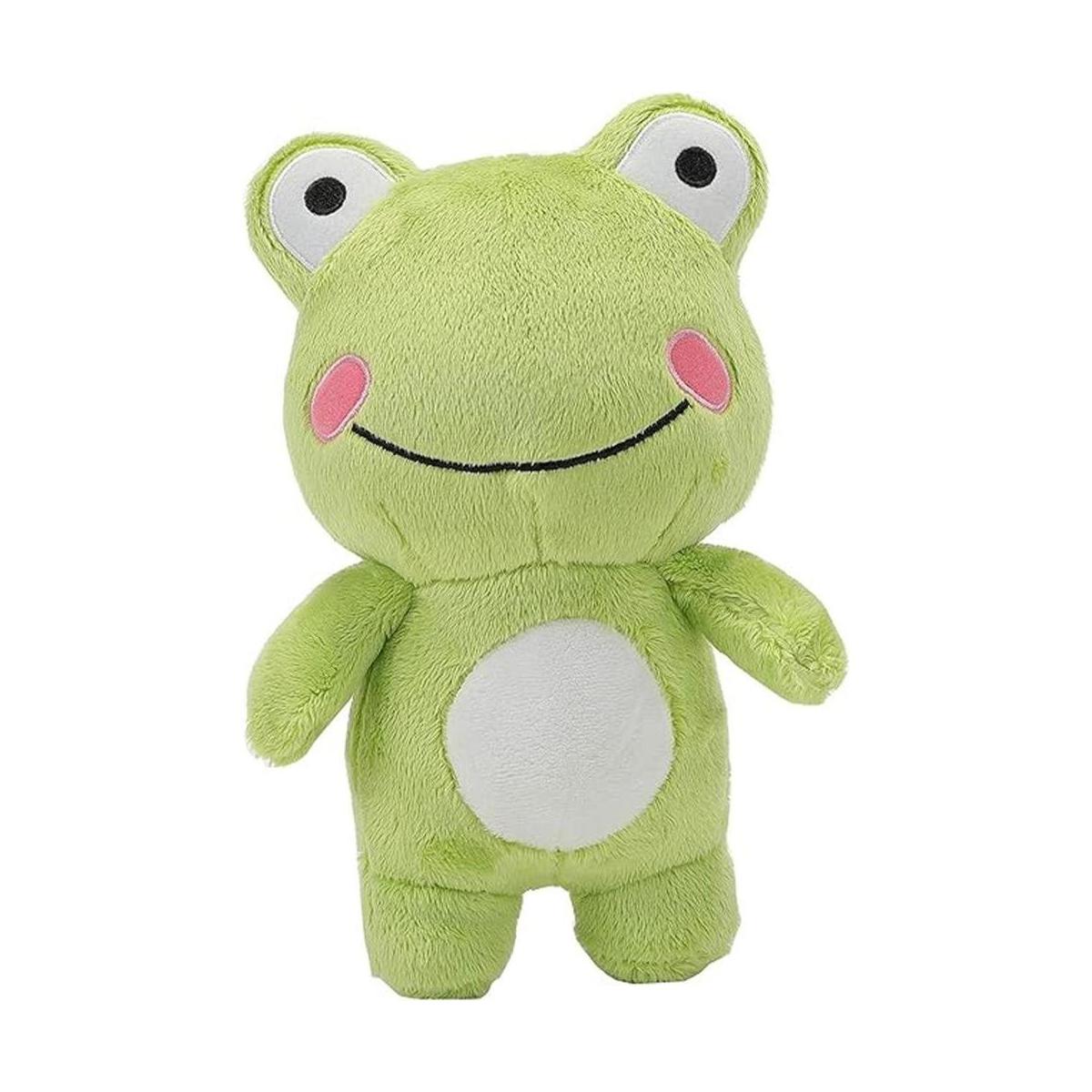CAZOYEE Rana de peluche animale de peluche esponjoso con