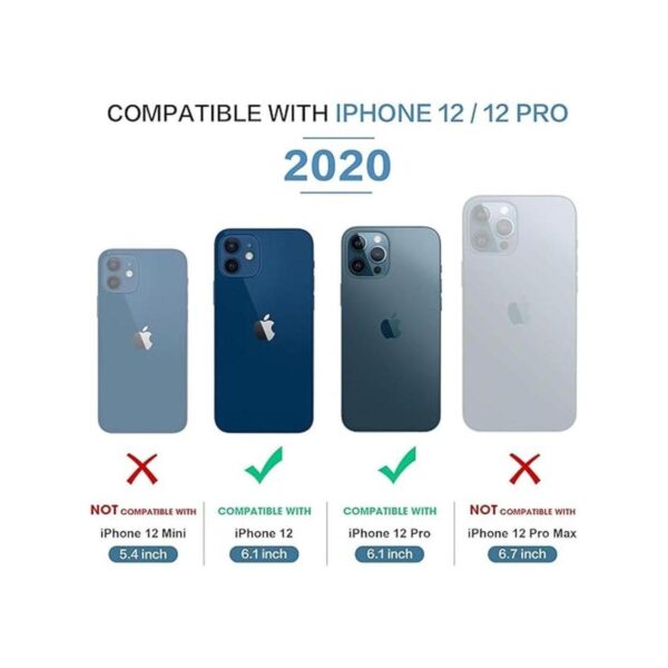 MATEPROX Funda compatible con iPhone 12 Pro y iPhone 12_2