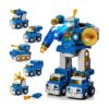 CubicFun Juguete de robotvehículo para desmontar 5 en 1_1
