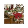 Artoid Mode Snowman Christmas Birds Trees Table Runner_2