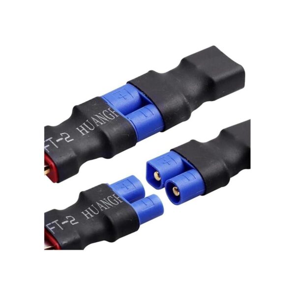 Hobbypark T Plug Deans Style to EC3 Conector Plugs Adapter_5