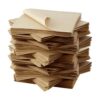 Paquete de 100 bolsas de papel kraft para envolver