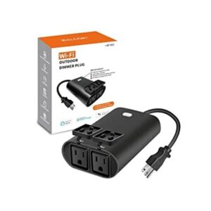 Enchufe inteligente para exteriores toma de luz WiFi de_1