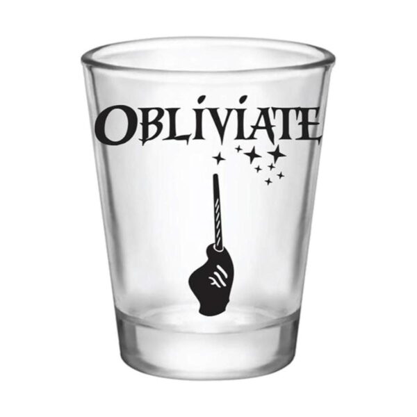 Obliviate Shot GlassWizard Gifts Vaso de chupito de_1