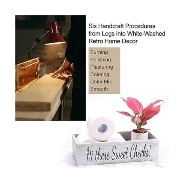 CuffUp Bathroom Decor Box2 Sides of Funny Signs Farmhouse_3