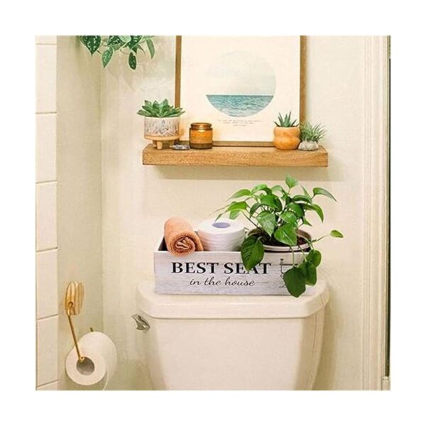CuffUp Bathroom Decor Box2 Sides of Funny Signs Farmhouse_6