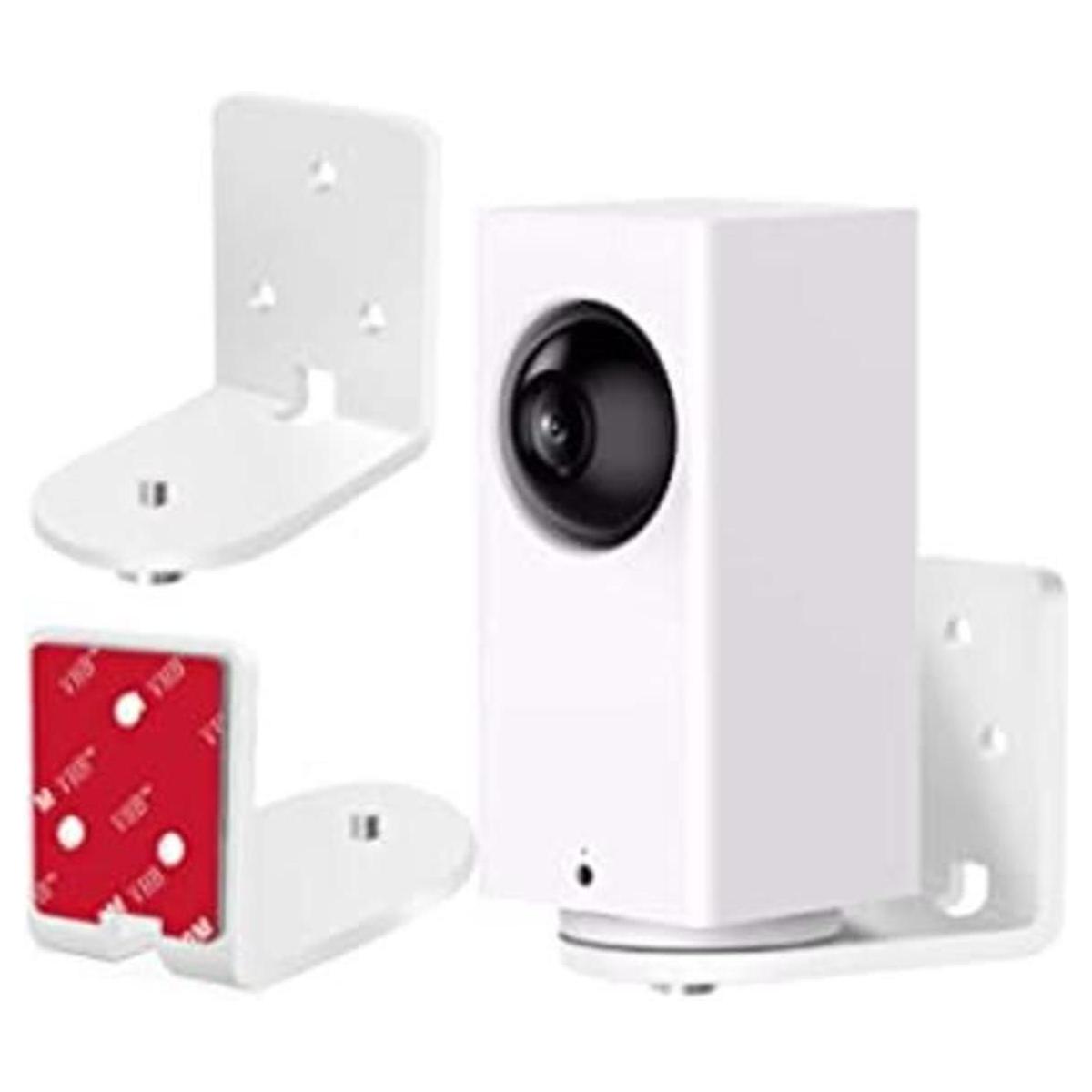 Paquete de 2 soportes de pared adhesivos sin tornillos