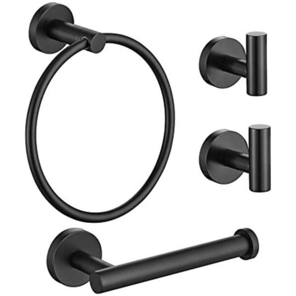 Lairuier Juego de accesorios de baño acero inoxidable