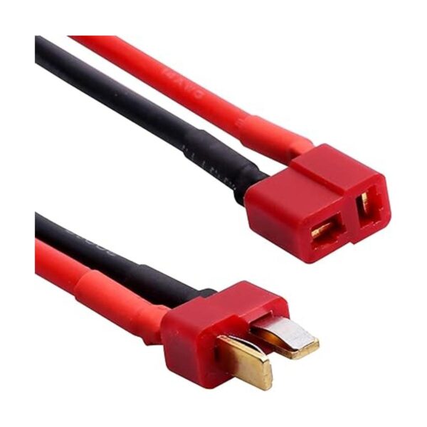 Hobbypark Conector en T hembra y macho Deans con 14 AWG_2