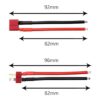 Hobbypark Conector en T hembra y macho Deans con 14 AWG_4