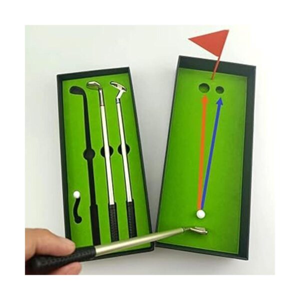 Juego de bolígrafos de golf mini juego de regalo de golf_3