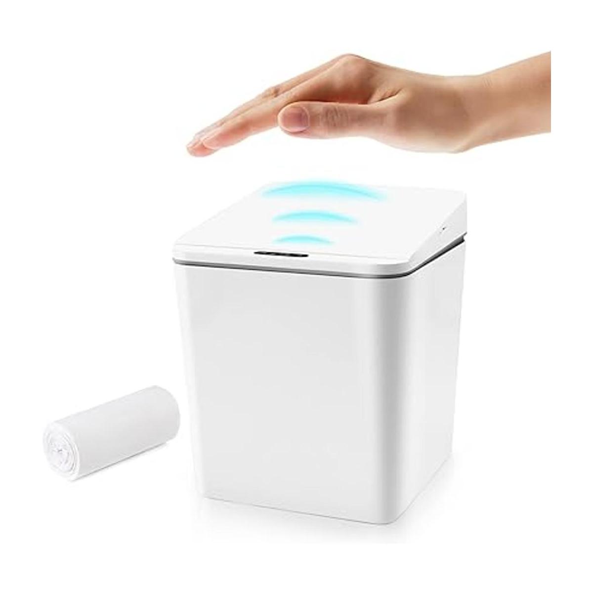 FEBHBRQ Touchless Mini cubo de basura para encimera