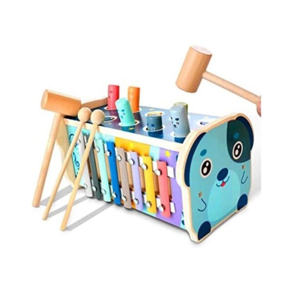 KIDWILL Montessori Juguete de martillo de madera para_1