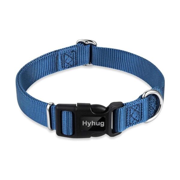 Hyhug Pets Collar básico clásico de color sólido para
