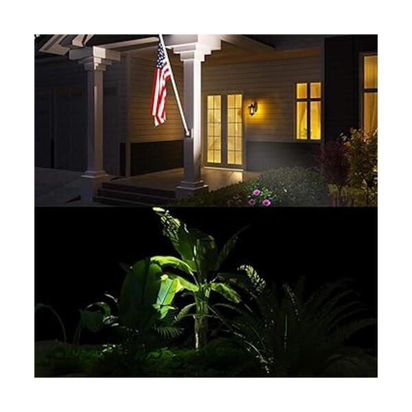EDISHINE Foco LED para exteriores impermeable sensor de_6