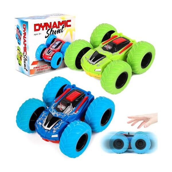 M SANMERSEN Flip Cars Paquete de 2 juguetes giratorios_1