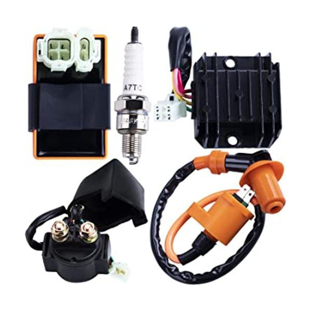 CNCMOTOK Regulador de voltaje de bobina de encendido GY6