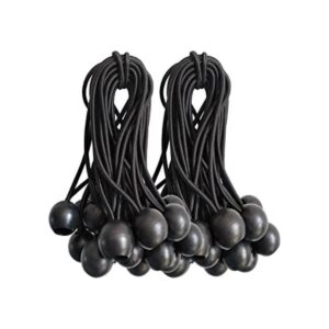 Cuerdas elásticas de bola 50 paquetes 6 pulgadas_1