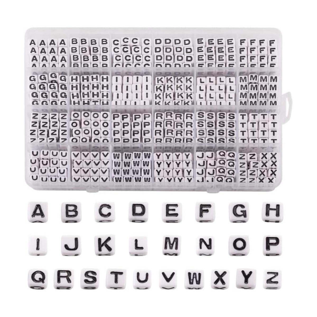 Cherisweler 768 unidscaja 0.276 in acrílico blanco cubo