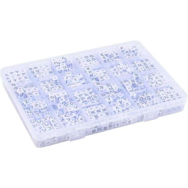 Cherisweler 768 unidscaja 0.276 in acrílico blanco cubo_3