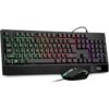 Rii Combo de teclado y mouse para juegos RK400 RGB