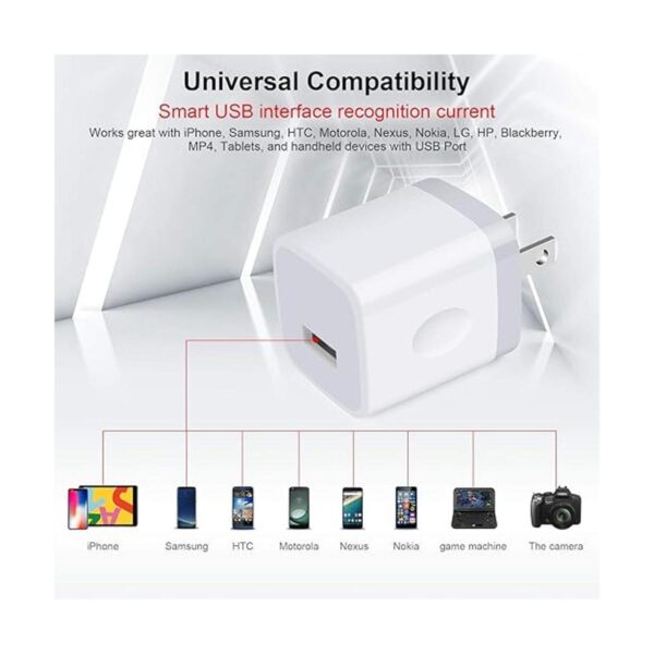 Conector USB bloque de carga Sicodo 5Pack 1A5V Puerto_4