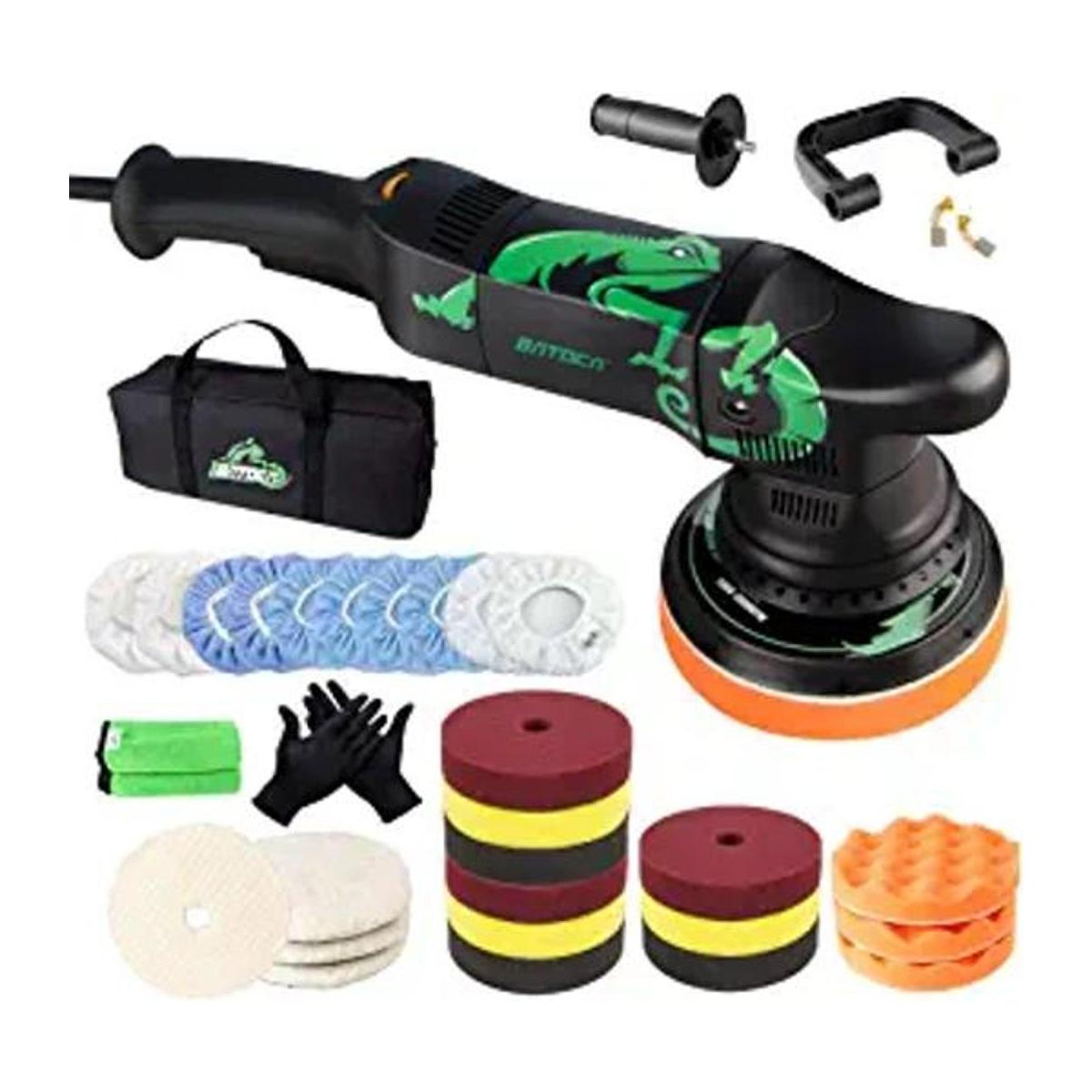 BATOCA Pulidora de doble acción de 6 pulgadas y 700W