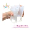 Molde de silicona 3D unicornio forma de unicornio resina