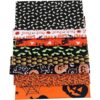 KIPETTO Tela de algodón para Halloween 16 piezas