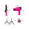ArtCreativity Juego de peluqueros para niñas kit de juego