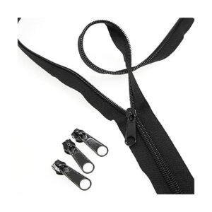 Leekayer The Yards Cremalleras de nailon negro 5 a