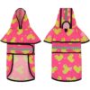 HDE Impermeable con capucha para perros y cachorros_4