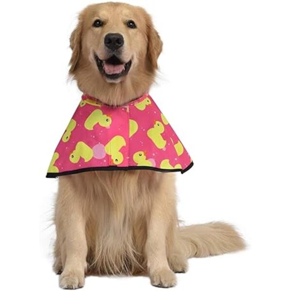 HDE Impermeable con capucha para perros y cachorros_2