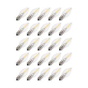 Paquete de 25 bombillas LED de repuesto C7 4 W 5 W 6 W_1