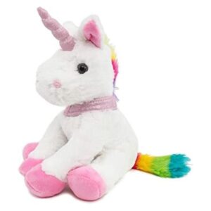 Brubaker Unicornio de peluche 8.3 in color blanco_1