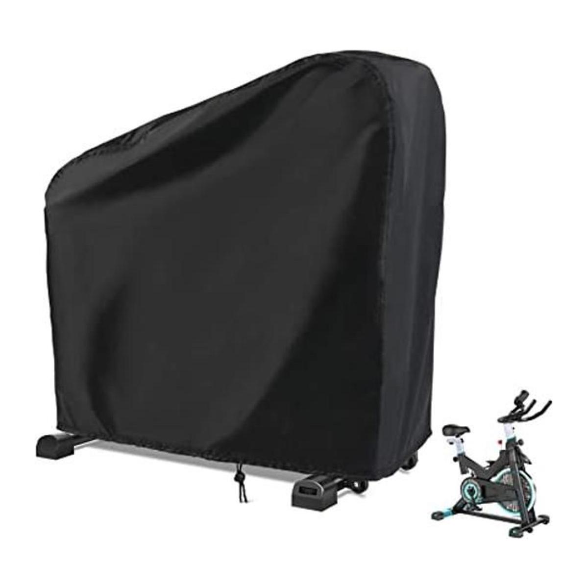 Rilime Funda para bicicleta de ejercicio cubierta