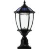 GYDZ Luces solares de poste para exteriores lámpara solar_1