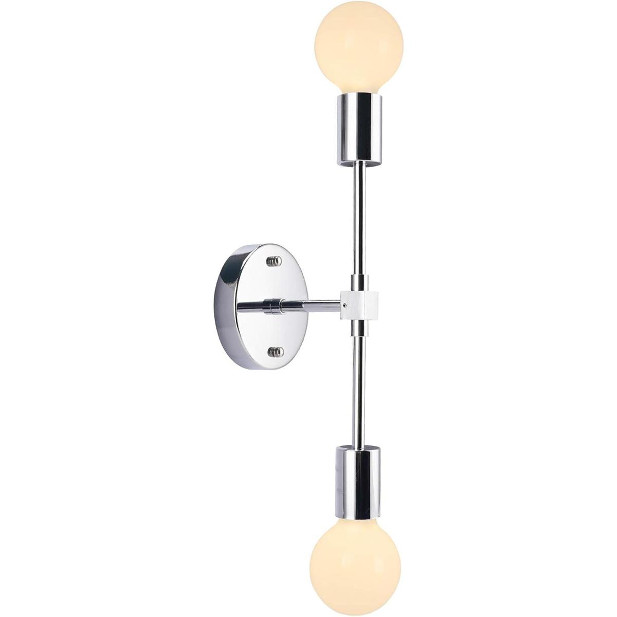 BAODEN 2 luces para tocador de baño aplique de pared